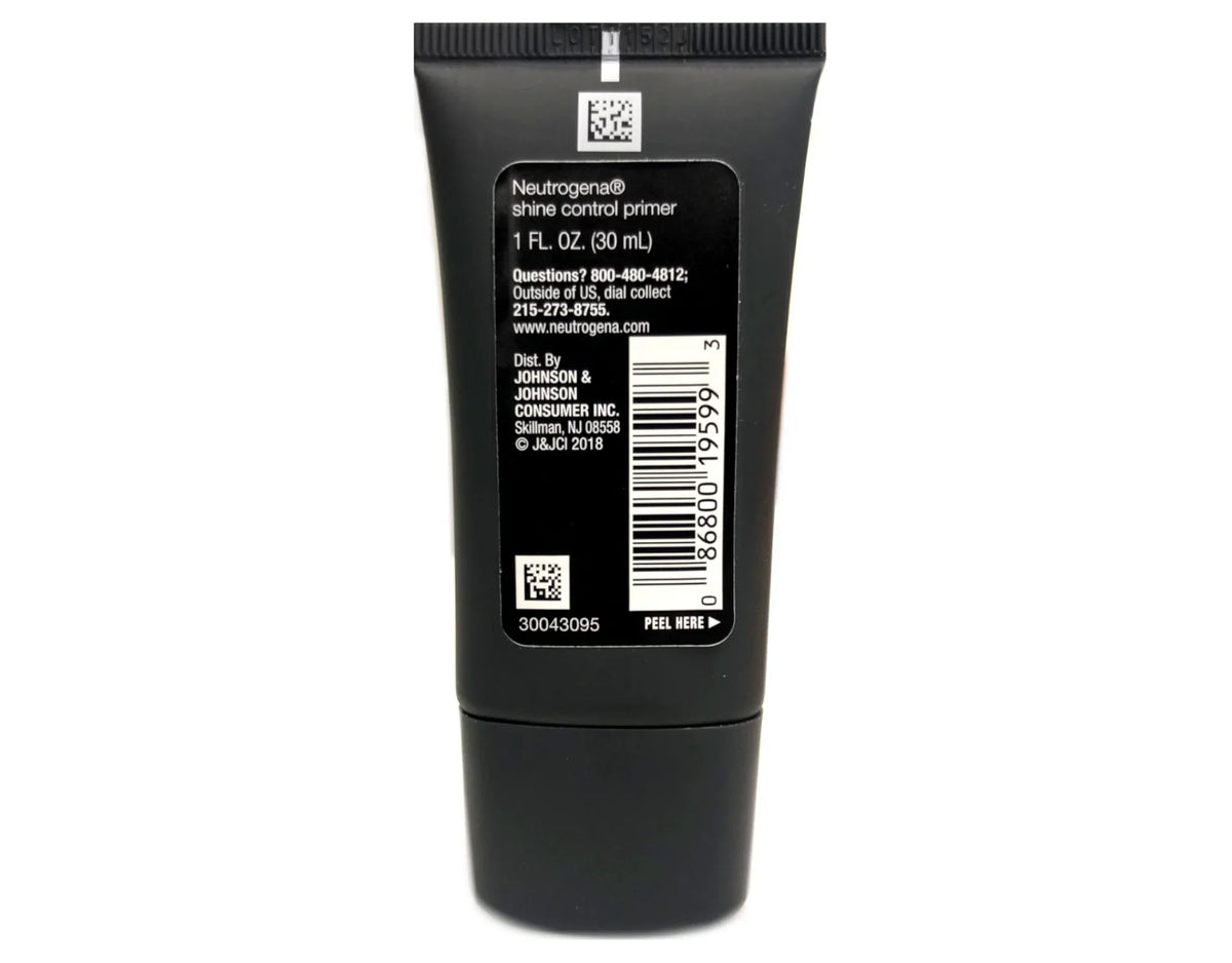 '- Pack of 5. Oz. Neutrogena Shine Control Primer Rice Protein Complex, 1 Fl
