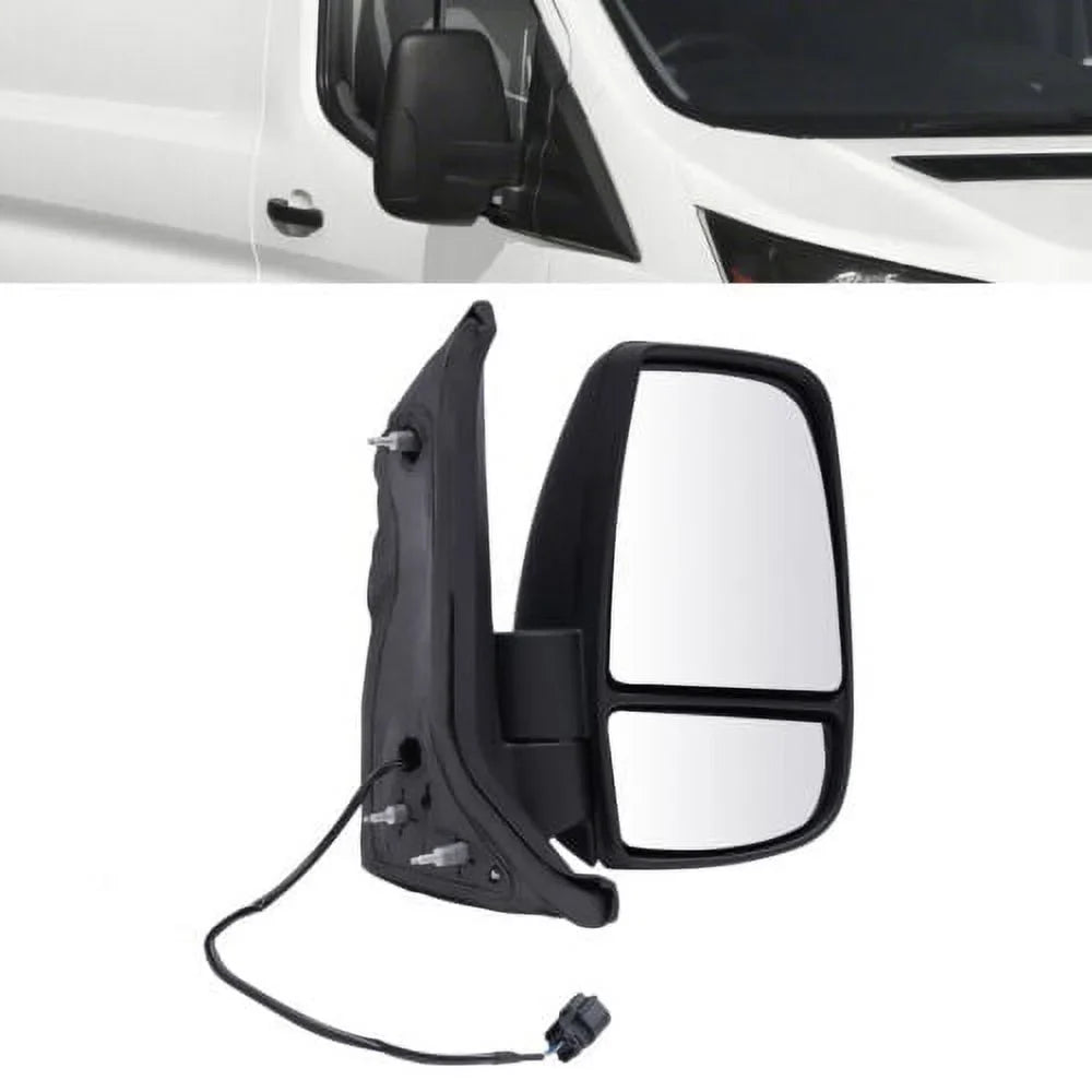 Fits  Transit 150/ 250/ 350 2015-2022 Right Side Rear View Mirror Short Arm