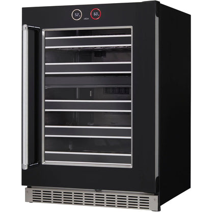Danby Reserve Dual-Zone Under-Counter Wine Cellar with LEFT-HAND Door Swing
