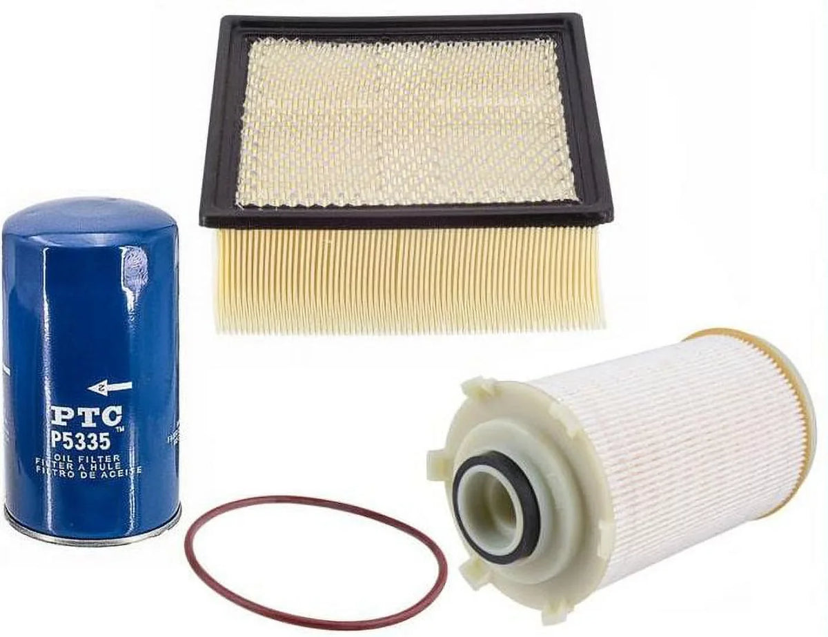 For 07-10 Dodge Ram 2500 6.7L Diesel moisture Separator Fuel Filter Oil & Air 3pc