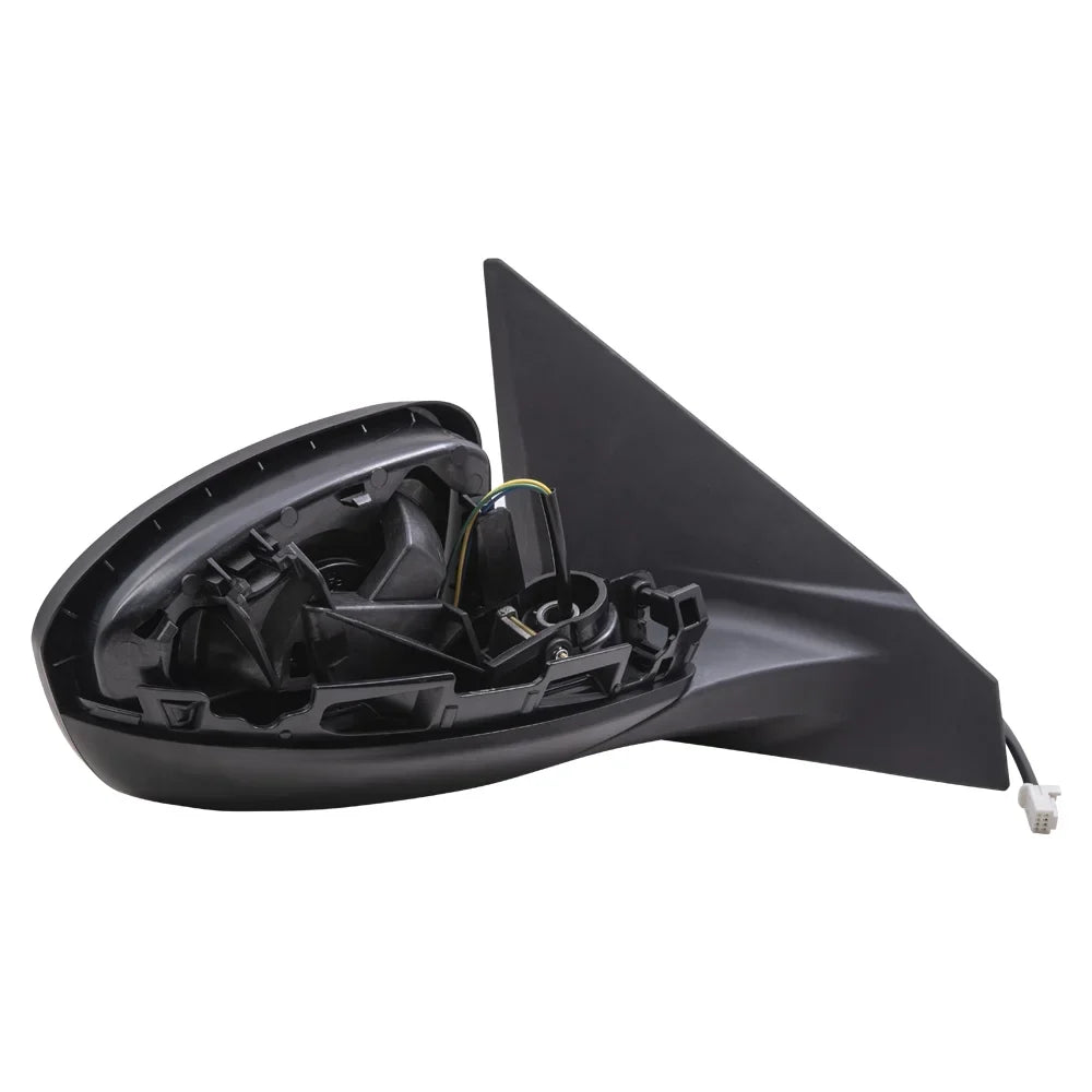 Brock Aftermarket Replacement Passenger Right Power Mirror Without Heat-Signal-Camera Paint To Match Black suitable With 2020-2021 Nissan Sentra
