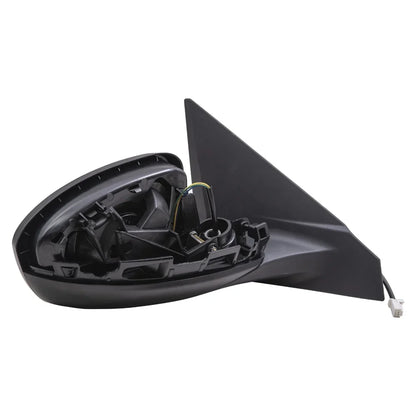 Brock Aftermarket Replacement Passenger Right Power Mirror Without Heat-Signal-Camera Paint To Match Black suitable With 2020-2021 Nissan Sentra