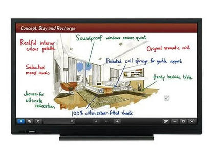 HD 6pt Touch Display, 3 Year Warranty. Sharp Elect - Large Format Displays PN-C703B 70 in