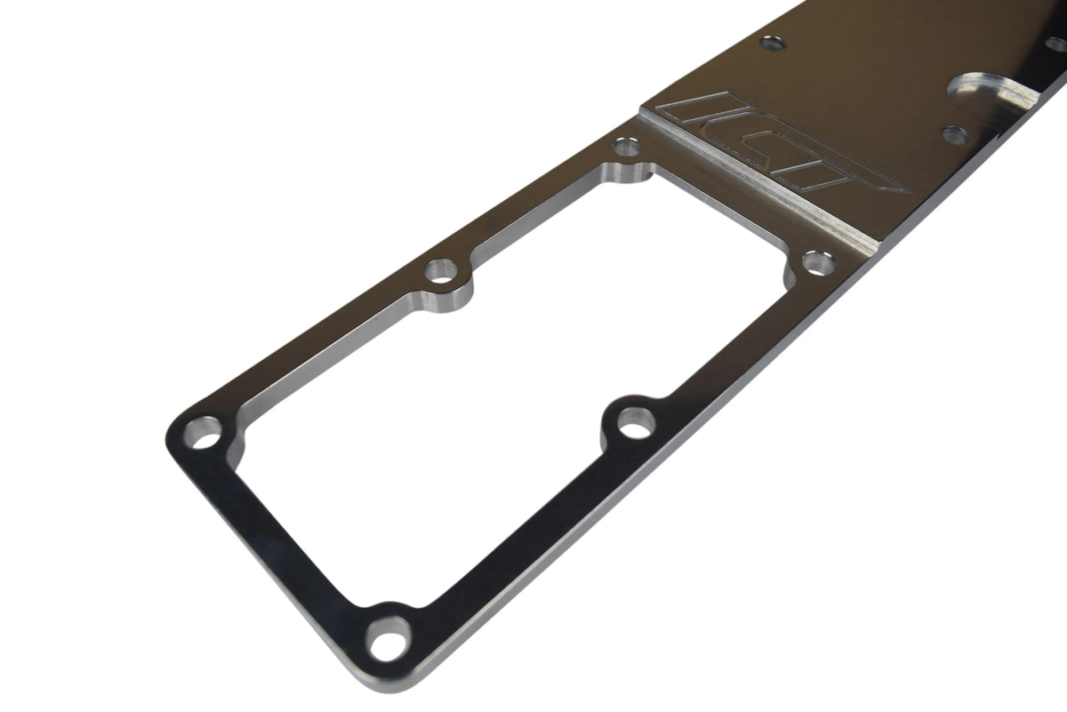 Billet High Flow - Intake Manifold / Plenum Plate appropriate with (6.7L Cummins) Grid Heater Delete
