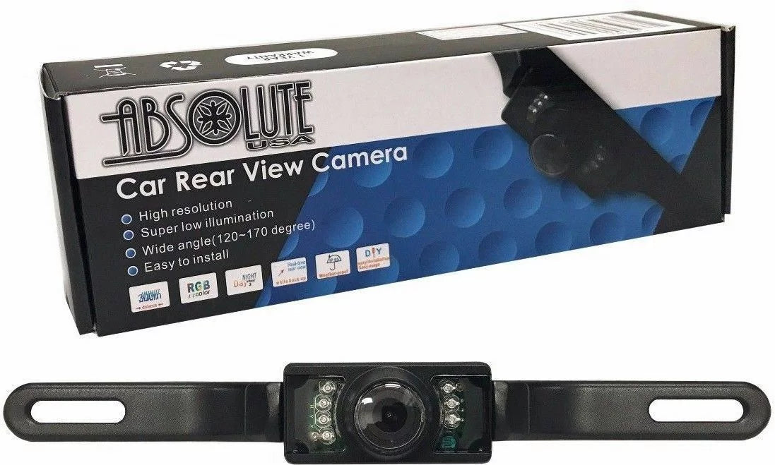 FOR PIONEER AVIC-5000NEX NIGHT VISION COLOR REAR VIEW CAMERA BLACK FRAME