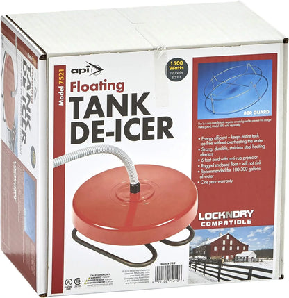 API Floating liquid Tank Deicer Floating De-Icer, 1500 Watt