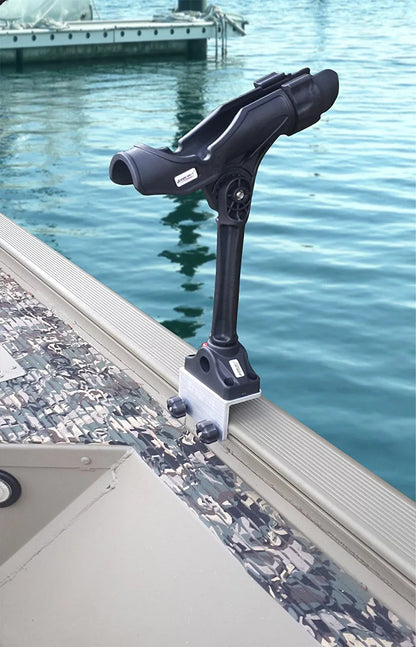 BroCraft Extender Rod Holder for Tracker vessel Versatrack System /90 Degree Lund Sport Track