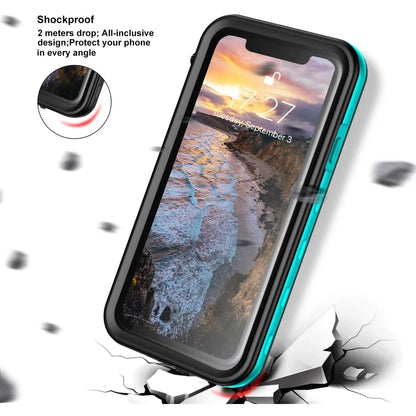For  iPhone XR Waterproof Case wrap Built-in Screen Protector Fully Sealed Life Shockproof Snowproof Underwater
