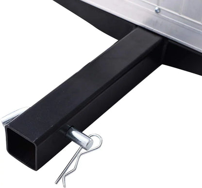 Hitch Cargo Carrier Fits 2” Receiver, 60” x 22” x 7” Mount Luggage Rack, Aluminum Trailer Vehicle Cargo Basket for SUV, Truck, Car, 500LBS Capacity