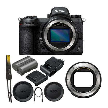 Z6II Mirrorless Digital Camera with  FTZ II Mount Adapter Bundle