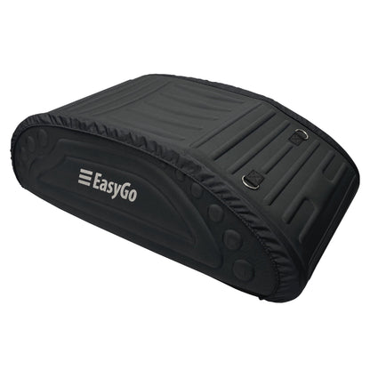 EasyGoProduct Aerodynamic Car Rooftop Cargo Carrier Bag - Soft Roof Top Luggage Bag for All Vehicles SUV with/Without Rack  Hard Sides - 4 Adjustable Straps  8 Cubic Feet - Fold Flat Storage Bag