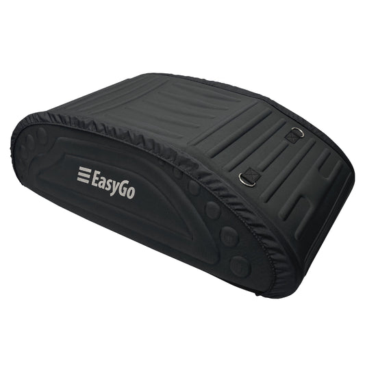 EasyGoProduct Aerodynamic Car Rooftop Cargo Carrier Bag - Soft Roof Top Luggage Bag for All Vehicles SUV with/Without Rack  Hard Sides - 4 Adjustable Straps  8 Cubic Feet - Fold Flat Storage Bag